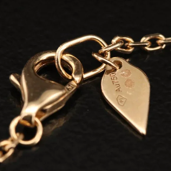 SOLD - Piaget 18k Gold Sunlight Diamond Necklace - Picture 7 of 10